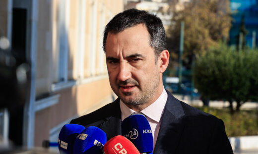 Δήλωση του Προέδρου της Νέας Αριστεράς Αλέξη Χαρίτση στην Βουλή, Τετάρτη 12 Φεβρουαρίου 2025. 
(ΓΙΩΡΓΟΣ ΚΟΝΤΑΡΙΝΗΣ