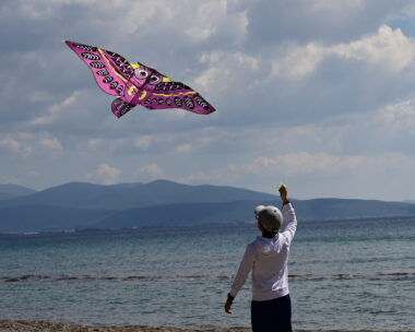 Πέταγμα χαρταετού την Καθαρά Δευτέρα