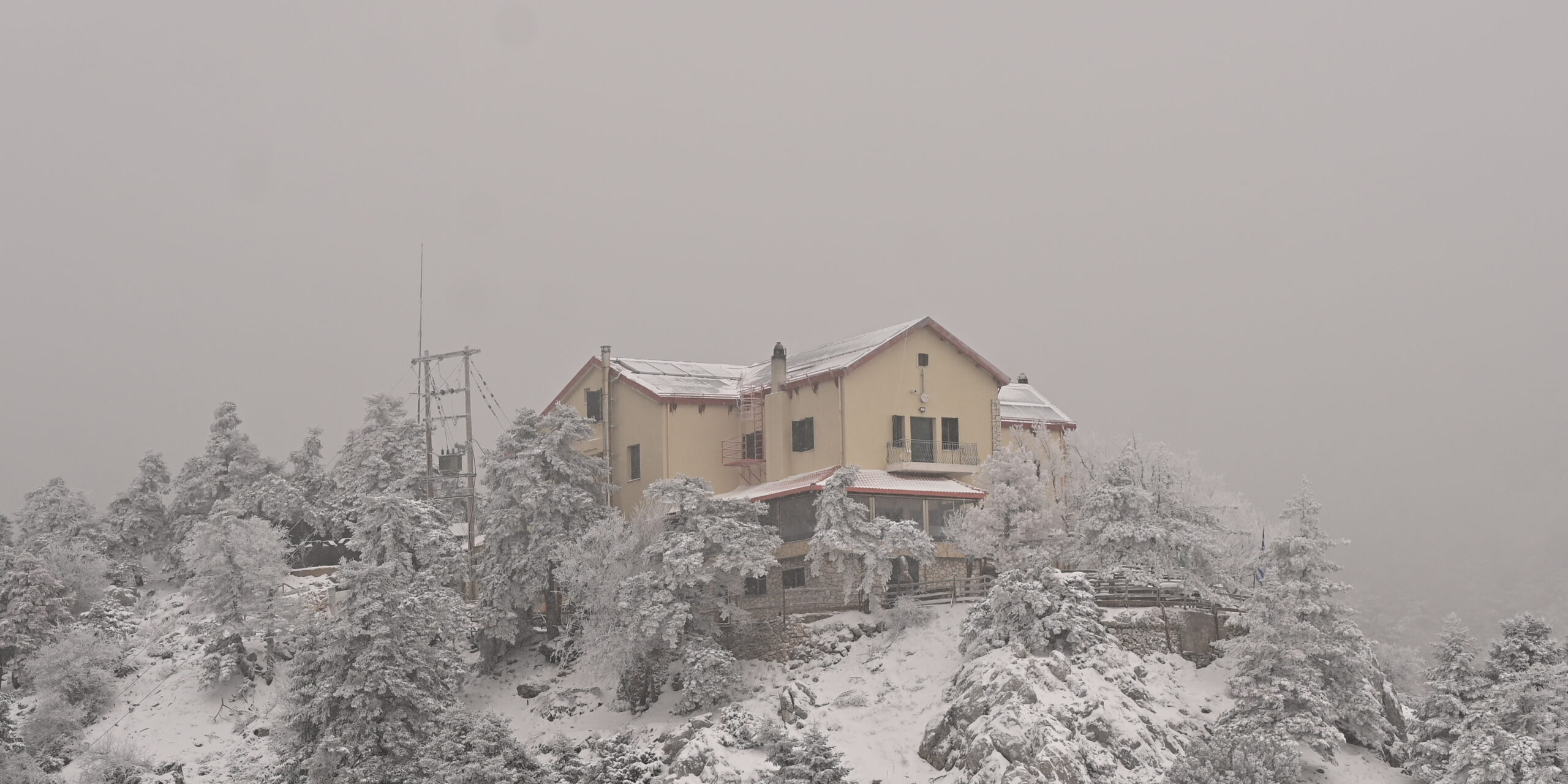 Χιόνια στην Πάρνηθα