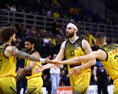 Η ομάδα μπάσκετ της ΑΕΚ