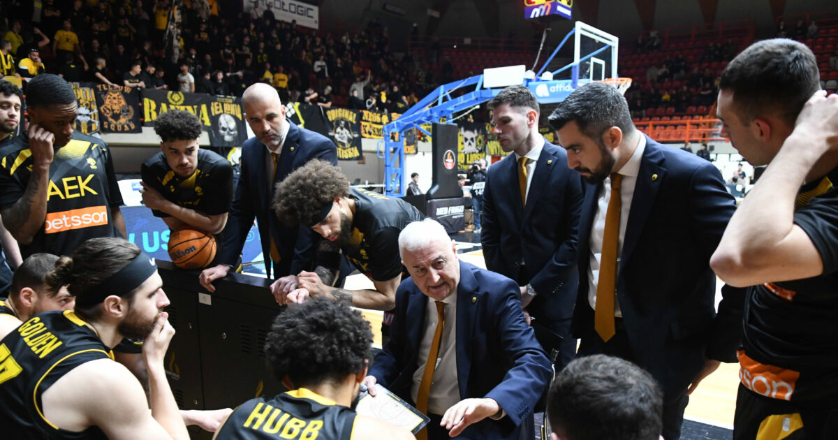 AEK was drawn with Nader in the quarter -finals of the Basketball Champions League