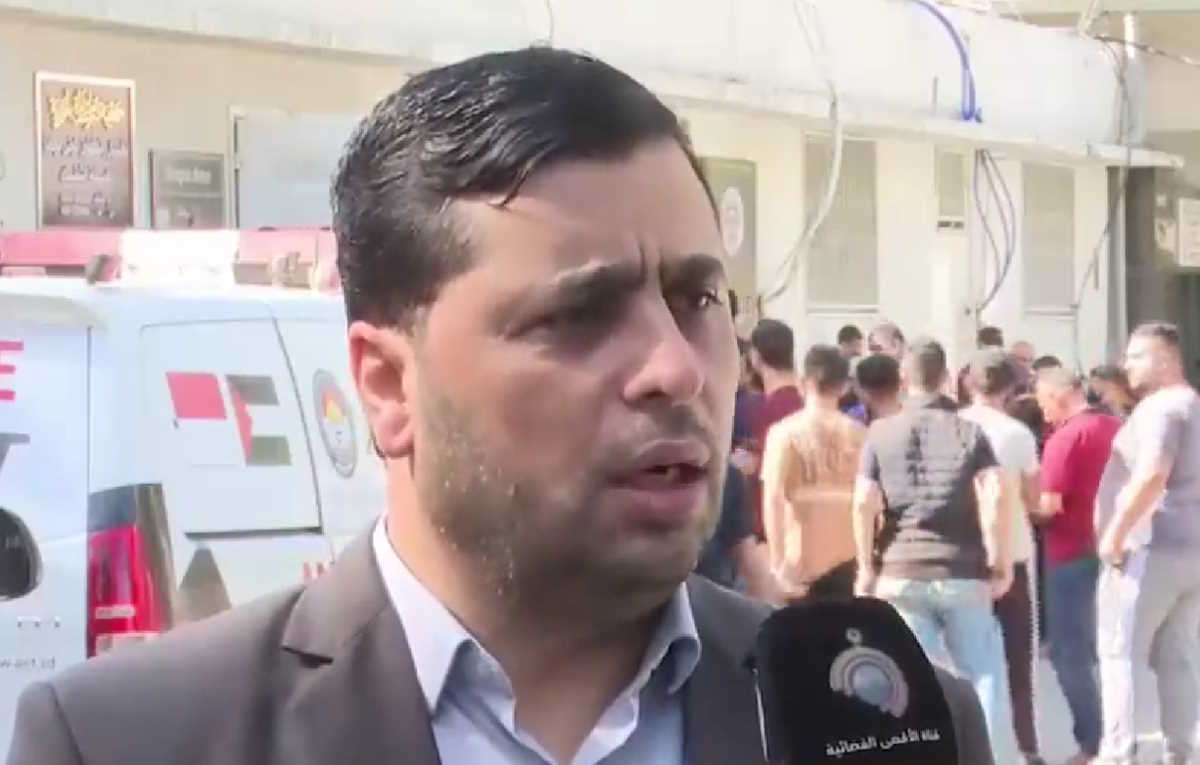 Ο εκπρόσωπος Τύπου της Χαμάς, Abdul Latif Al-Qanou