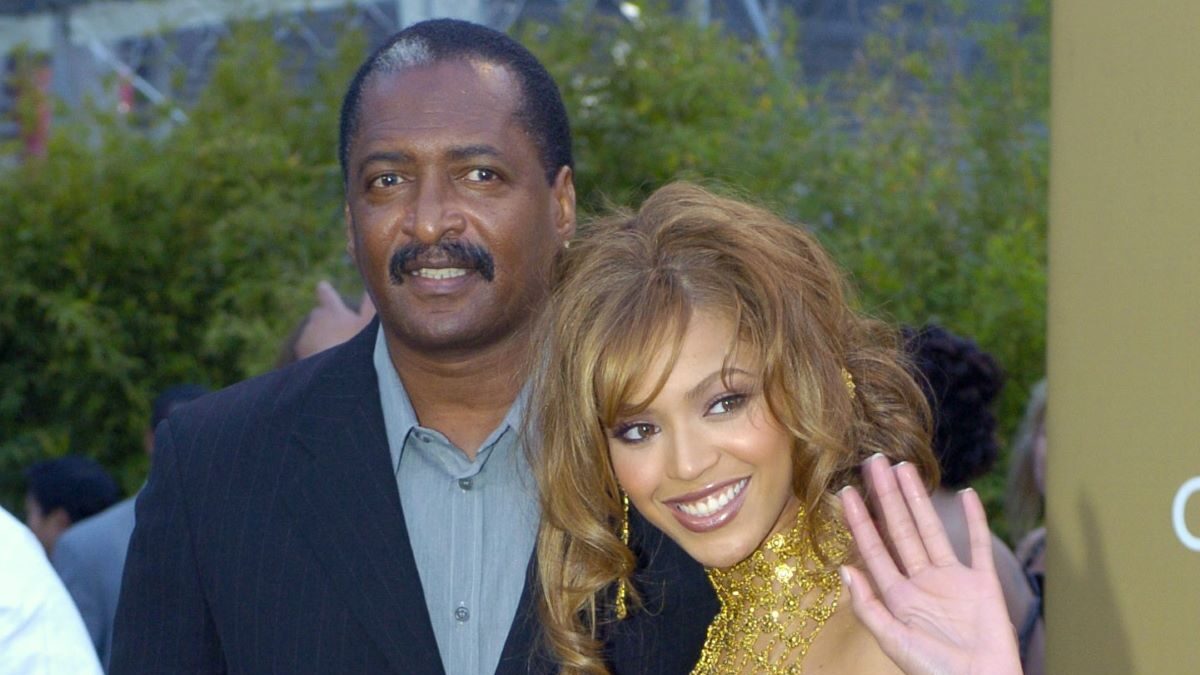 Η Beyonce με τον πατέρα της Mathew Knowles