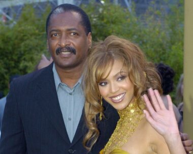 Η Beyonce με τον πατέρα της Mathew Knowles