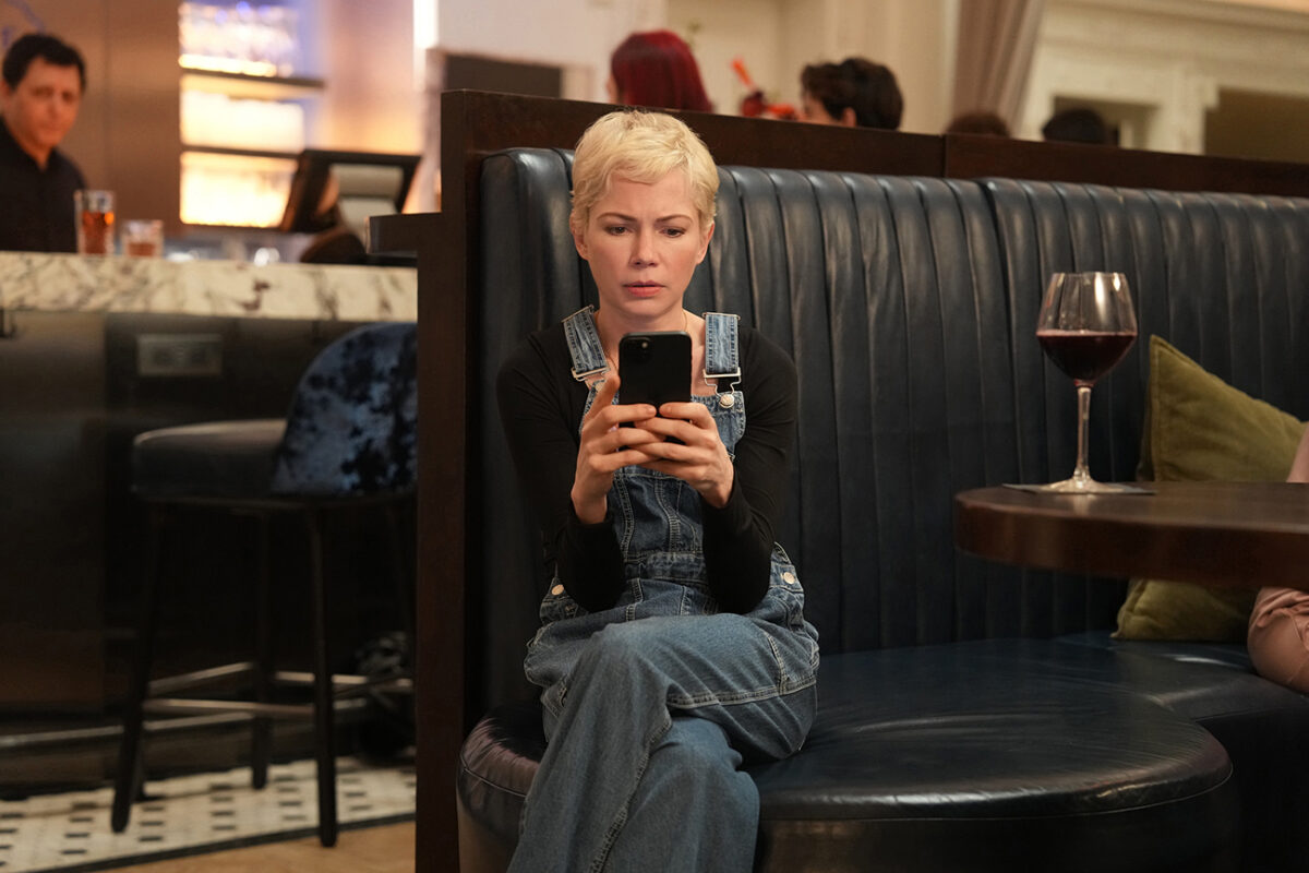 FX's Dying for Sex -- "Masturbation is Important" -- Episode 2 (Airs Friday, April 4 on Hulu ) -- Pictured: Michelle Williams as Molly. CR: Sarah Shatz/FX