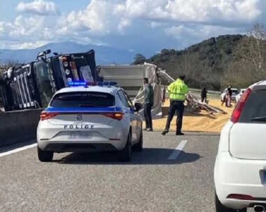 Το τροχαίο ατύχημα στην Ιόνια Οδό