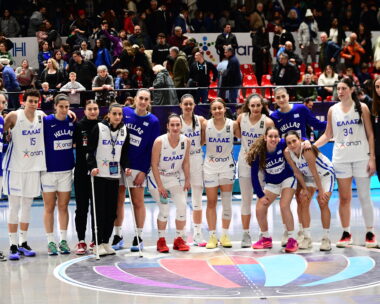 Οι παίκτριες της Εθνικής μπάσκετ