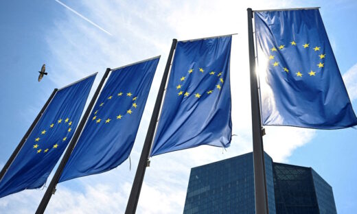 european union flags