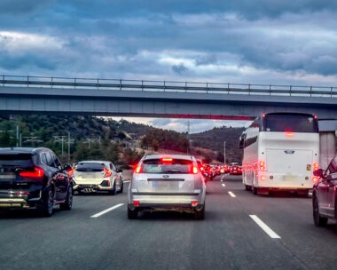 Κίνηση στην Εθνική Οδό Αθηνών - Κορίνθου