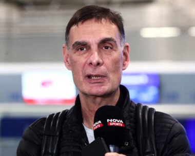 Ο προπονητής του Ολυμπιακού, Γιώργος Μπαρτζώκας