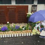 Το μνημείο του αεροπορικού δυστυχήματος στις γαλλικές Άλπεις