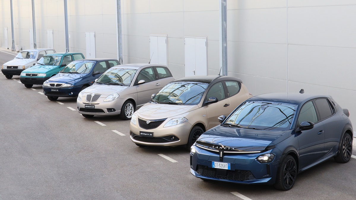 Η γκάμα της Lancia Ypsilon σε όλες τις γενιές