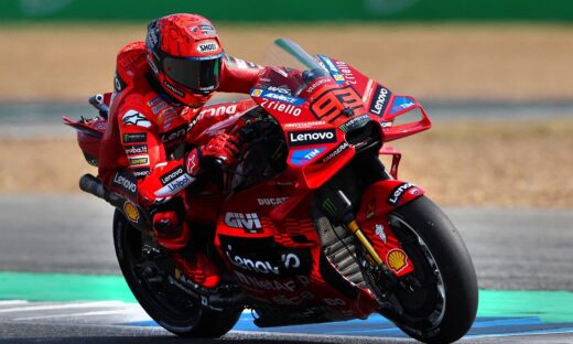 MotoGP - Thailand Grand Prix - Chang International Circuit, Buriram, Thailand - March 1, 2025 Ducati Lenovo Team's Marc Marquez in action during sprint REUTERS