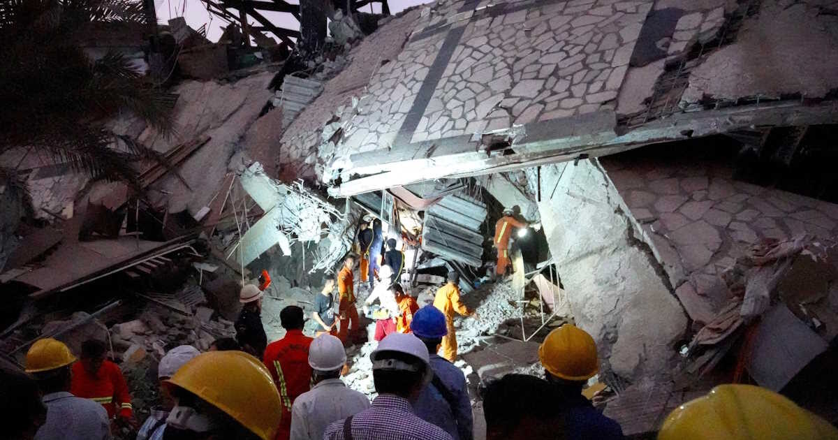 Earthquake in Myanmar: Battle with time give rescuers – anxiety over debris for survivors