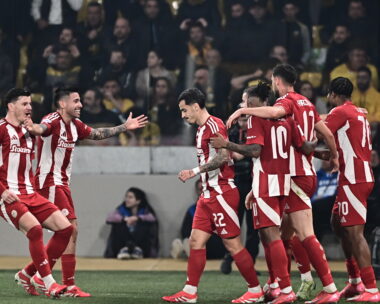 Οι ποδοσφαιριστές του Ολυμπιακού