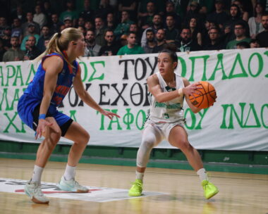 Στιγμιότυπο από το Παναθηναϊκός - Αμύντας