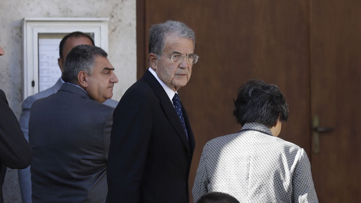 Ο πρώην Ιταλός πρωθυπουργός Ρομάνο Πρόντι