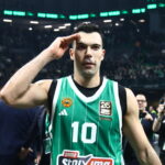 Ο Κώστας Σλούκας με τη φανέλα του Παναθηναϊκού