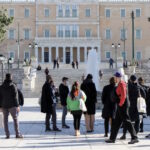 Στιγμιότυπο από την πλατεία Συντάγματος