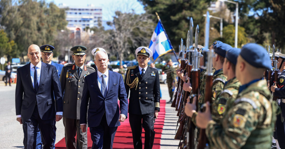 Konstantinos Tasoulas: The Armed Forces have in their hands the security and freedom of the Greek people