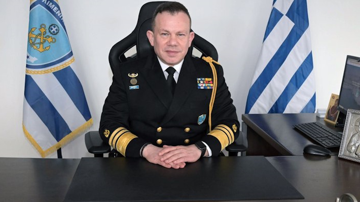 Αρχηγός Λιμενικού Σώματος Τρύφων Κοντιζάς