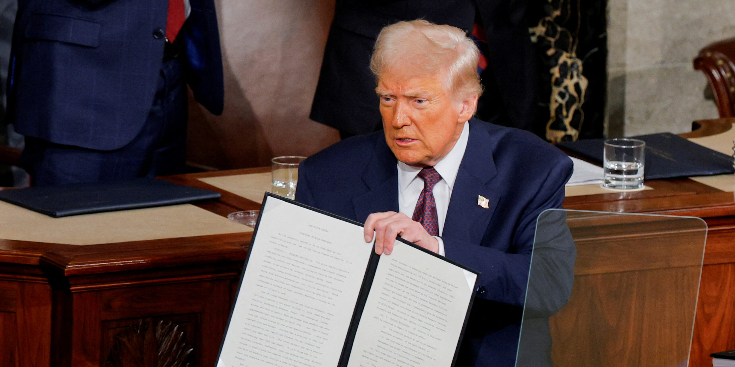 Ο Ντόναλντ Τραμπ στο Κογκρέσο