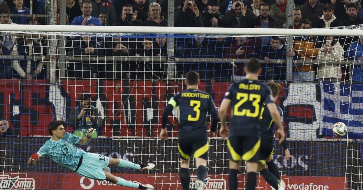 Greece – Scotland: Lazaros Rota’s steel penalty shootout that caused 0-1