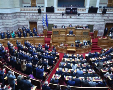 Η συζήτηση προ ημερησίας διατάξεως στην Ολομέλεια της Βουλής για τα Τέμπη