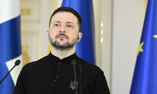 Ο Ουκρανός πρόεδρος, Βολοντιμίρ Ζελένσκι