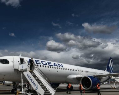 Αεροπλάνο της AEGEAN