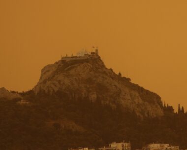 Αφρικανική σκόνη στην Αττική