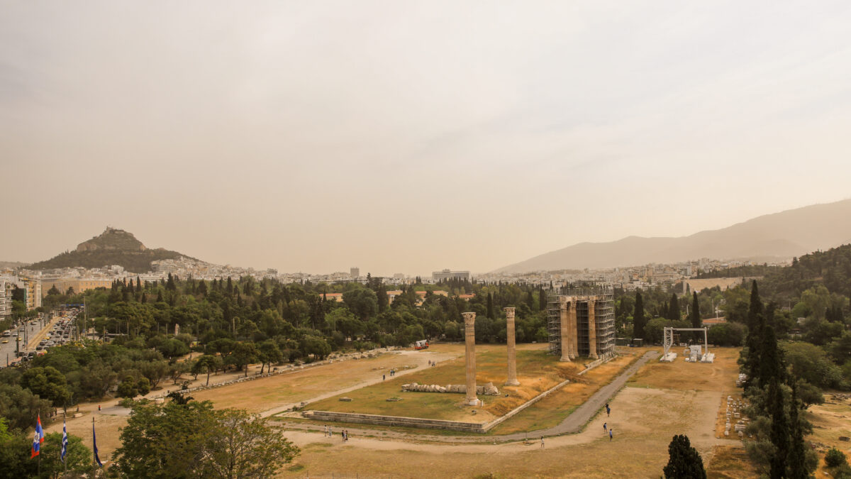 Αφρικανική σκόνη στην Αθήνα
