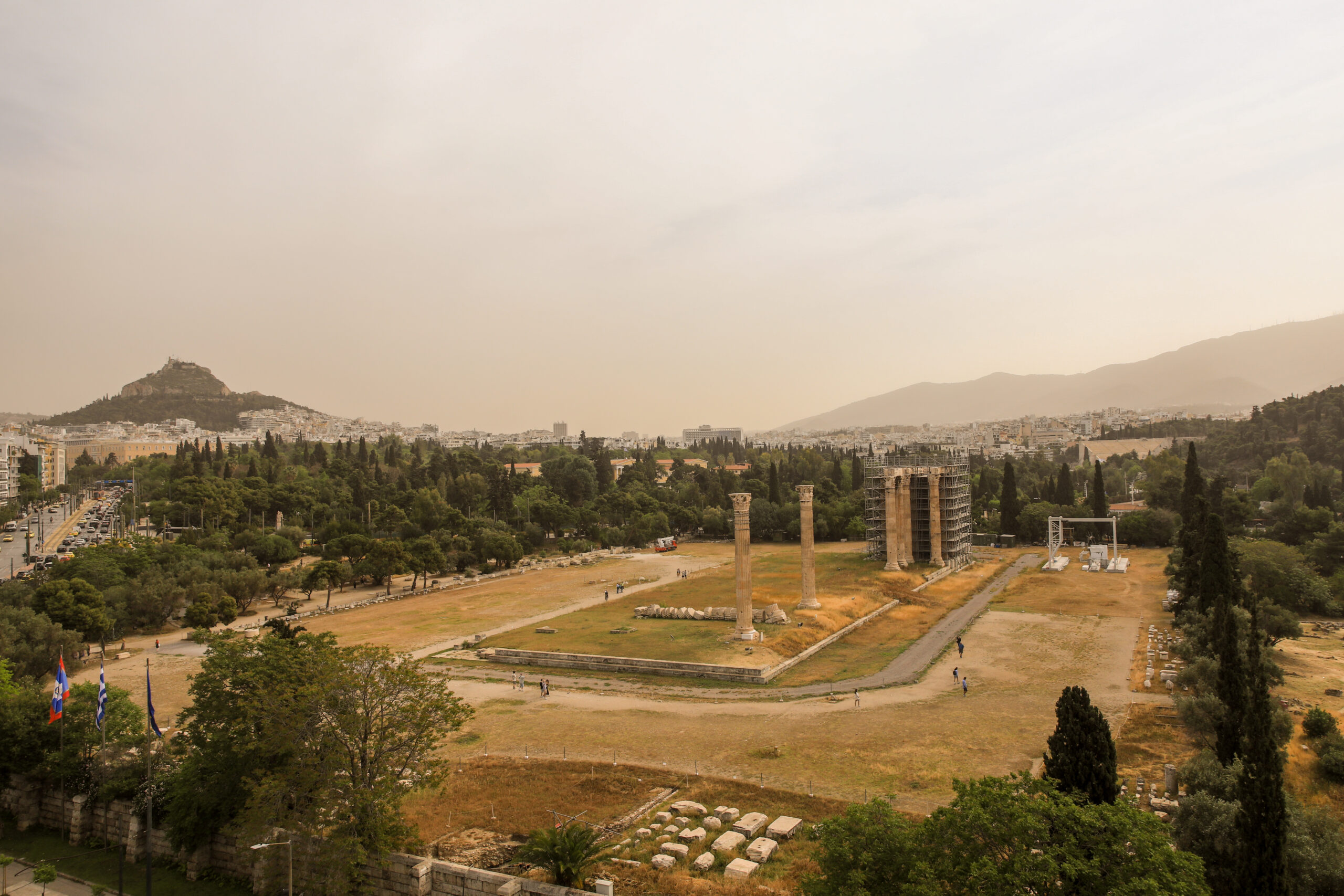 Αφρικανική σκόνη στην Αθήνα