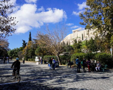 Η Διονυσίου Αρεοπαγίτου με λιακάδα