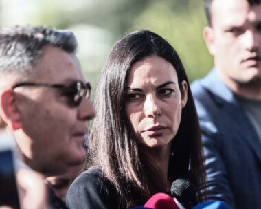 Ο Αλέξης Κούγιας με την Εύη Βατίδου
