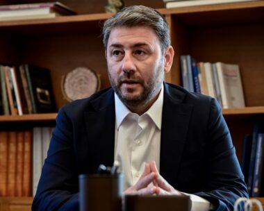 Ο πρόεδρος του ΠΑΣΟΚ - ΚΙΝΑΛ Νίκος Ανδρουλάκης
