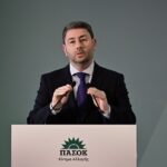 Ο πρόεδρος του ΠΑΣΟΚ Νίκος Ανδρουλάκης