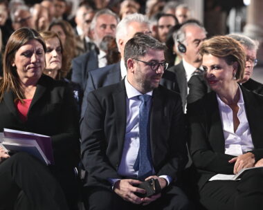 Νίκος Ανδρουλάκης και Ζωή Κωνσταντοπούλου