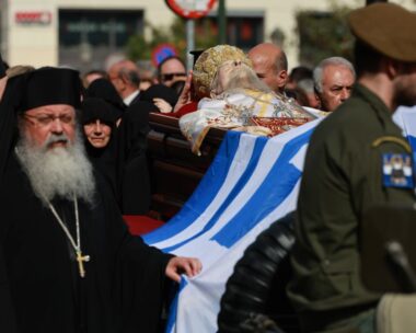 Η κηδεία του Μητροπολίτη πρώην Θεσσαλονίκης Άνθιμου