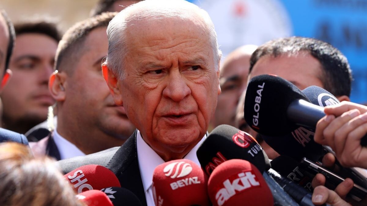 O Ντεβλέτ Μπαχτσελί, ηγέτης του Κόμματος Εθνικιστικού Κινήματος (MHP)