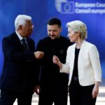 Αντόνιο Κόστα, Βολοντίμιρ Ζελένσκι, Ούρσουλα φον ντερ Λάιεν