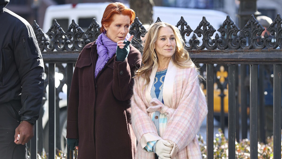 Η Cynthia Nixon και η Sarah Jessica Parker
