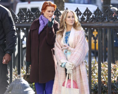 Η Cynthia Nixon και η Sarah Jessica Parker