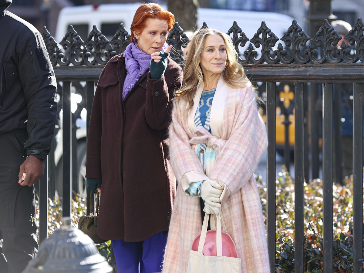 Η Cynthia Nixon και η Sarah Jessica Parker