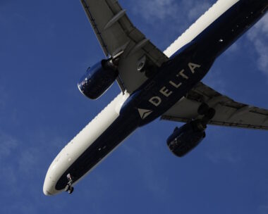 Ένα Aibus της Delta Airlines