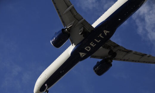 Ένα Aibus της Delta Airlines