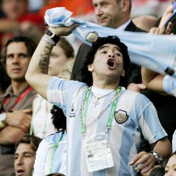 Ο Ντιέγκο Μαραντόνα