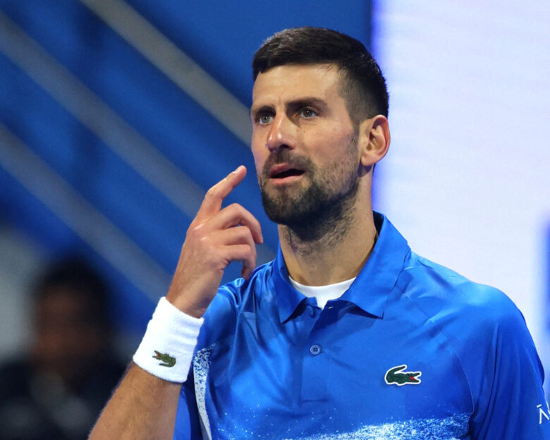 Ο Νόβακ Τζόκοβιτς σε αγώνα του