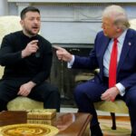 Βολοντίμιρ Ζελένσκι και Ντόναλντ Τραμπ