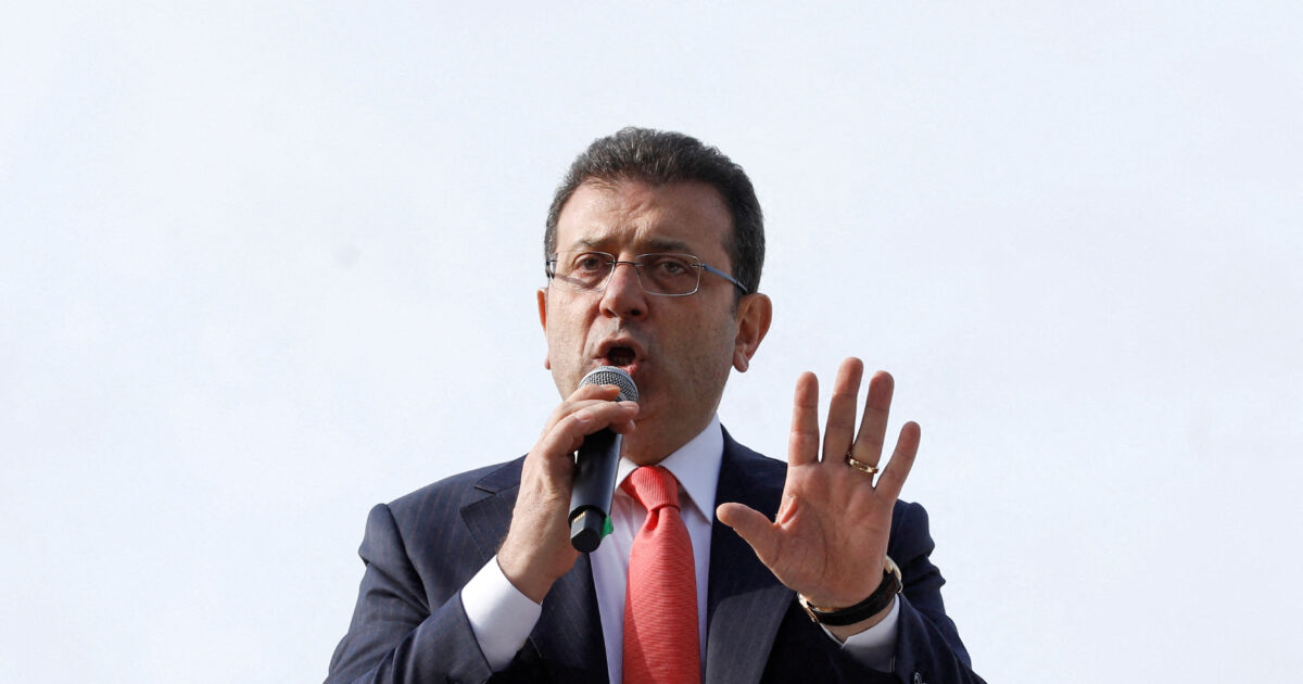 Ekrem Imamoglou: The Mayor of Constantinople for the offense of corruption in prison